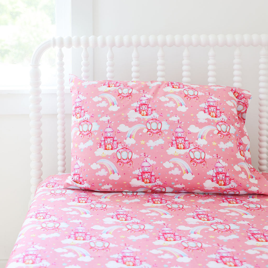 Posh Castle Sheet Pillow Cover Set