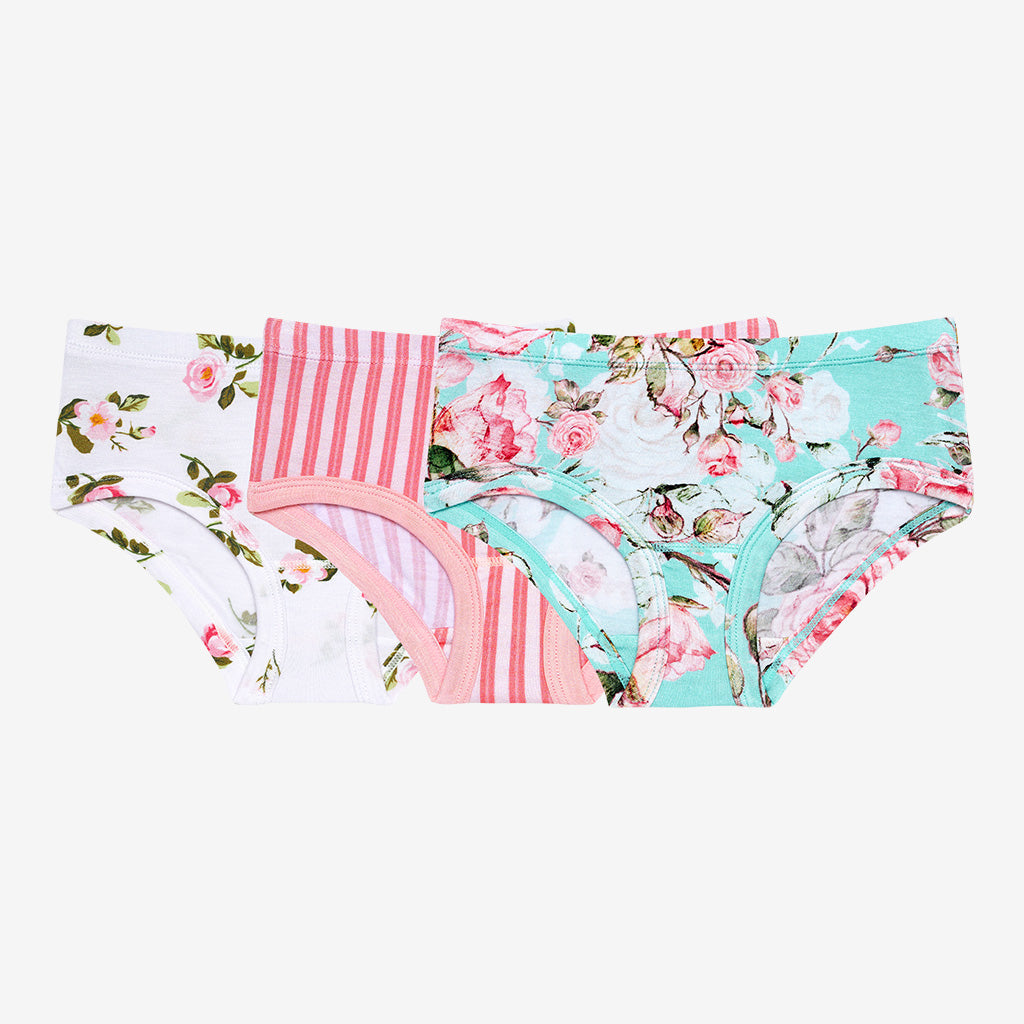 Spring Rose Girls' Brief Set