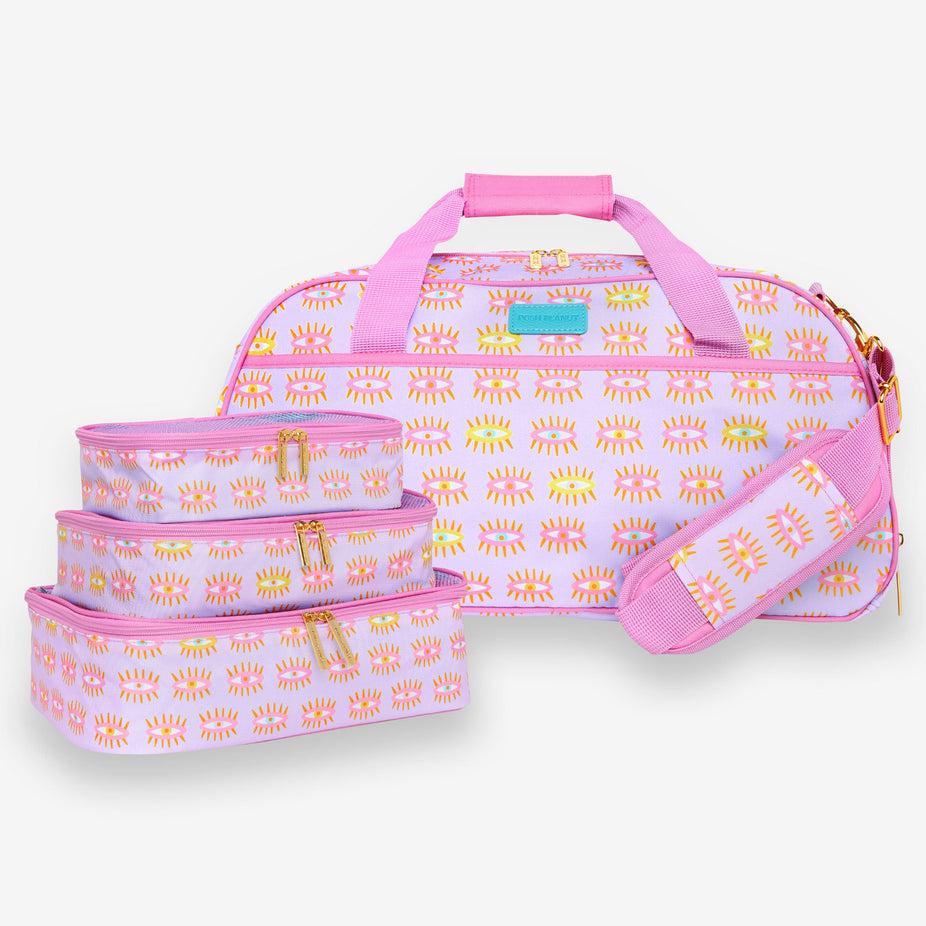 Cleo Duffle Bag & Travel Cubes Bundle
