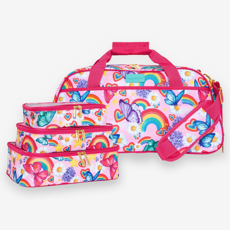 Raina Duffle Bag & Travel Cubes Bundle