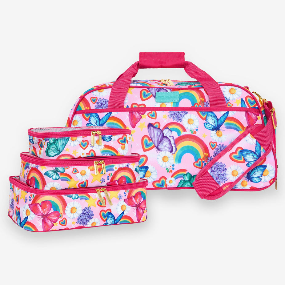 Raina Duffle Bag & Travel Cubes Bundle