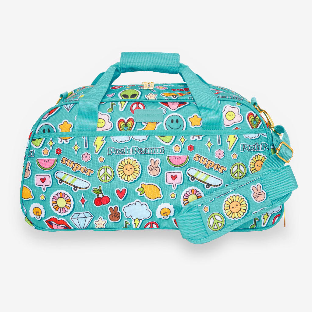 Sticker Medley Duffle Bag