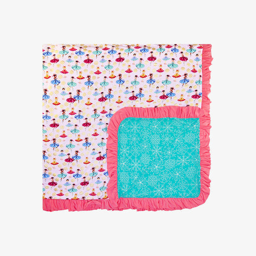 Adalyn Ruffled Luxe Patoo® Blanket