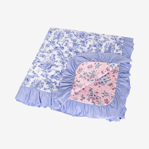 Briar & Butterfly Parade Ruffled Luxe Patoo® Blanket