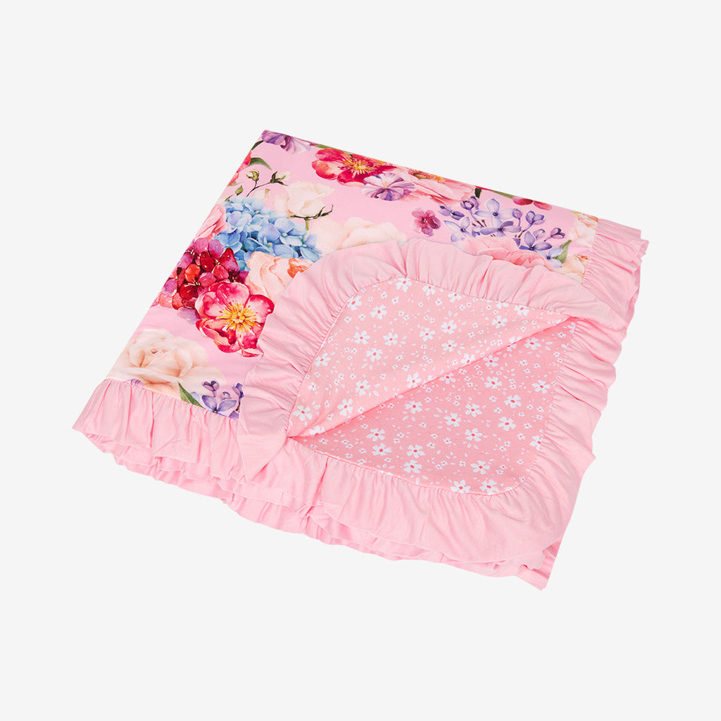 Brisa & Anne Ruffled Luxe Patoo® Blanket