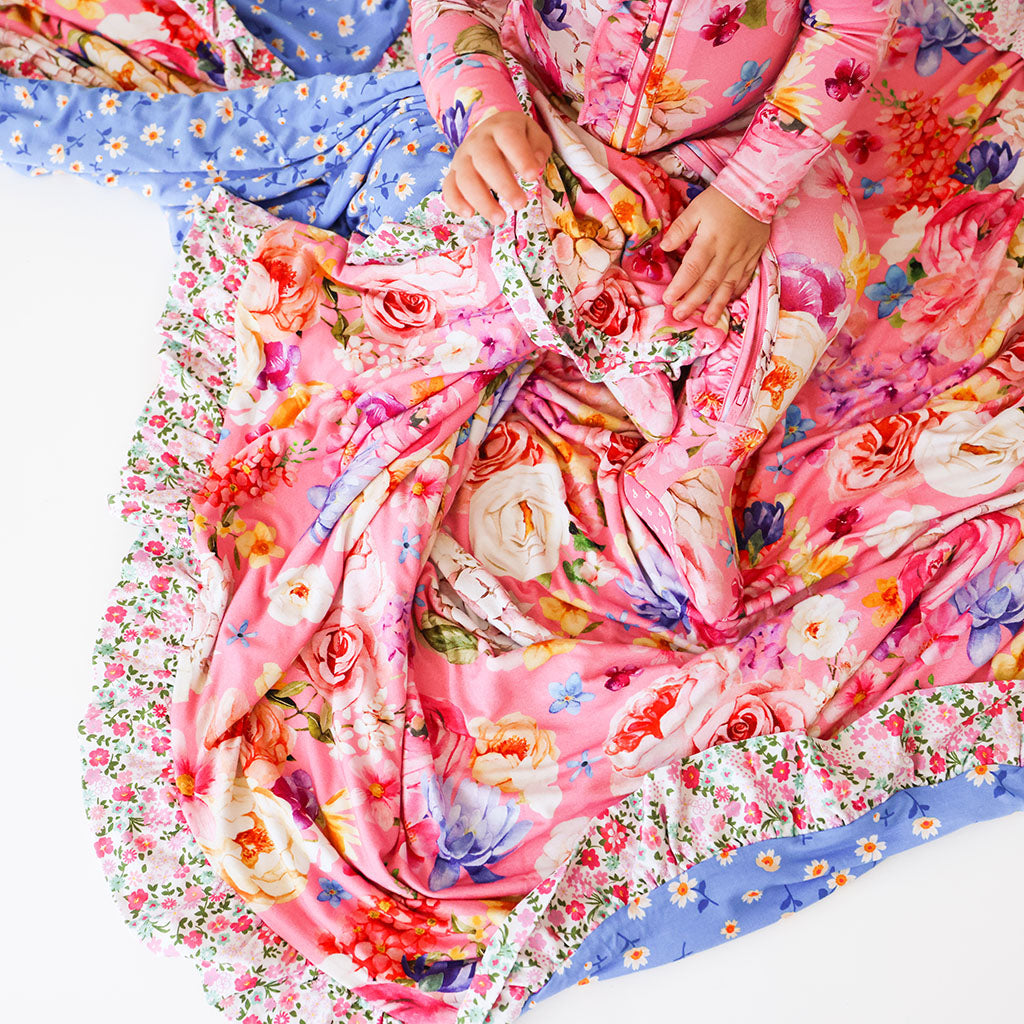 Chantria & Colette Ruffled Luxe Patoo® Blanket