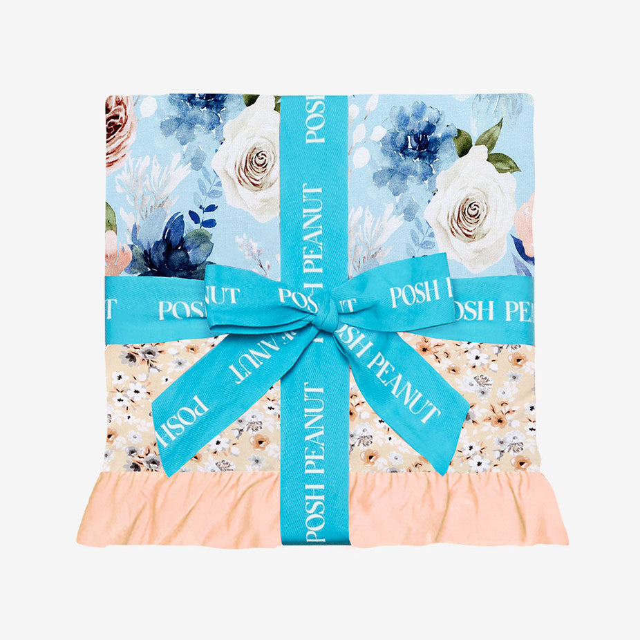 Frostine Ruffled Luxe Patoo® Blanket