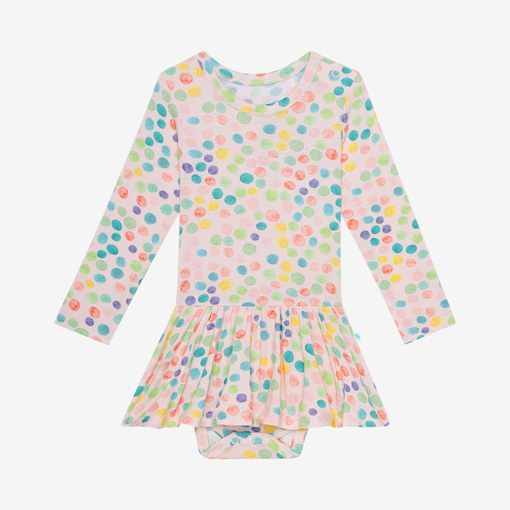 Estelle Long Sleeve Twirl Skirt Bodysuit