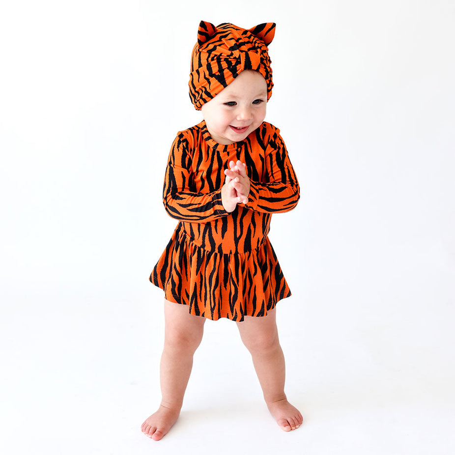 Maxton Long Sleeve Twirl Skirt Bodysuit
