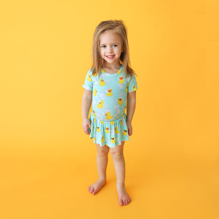Ducky Twirl Skirt Bodysuit Dress