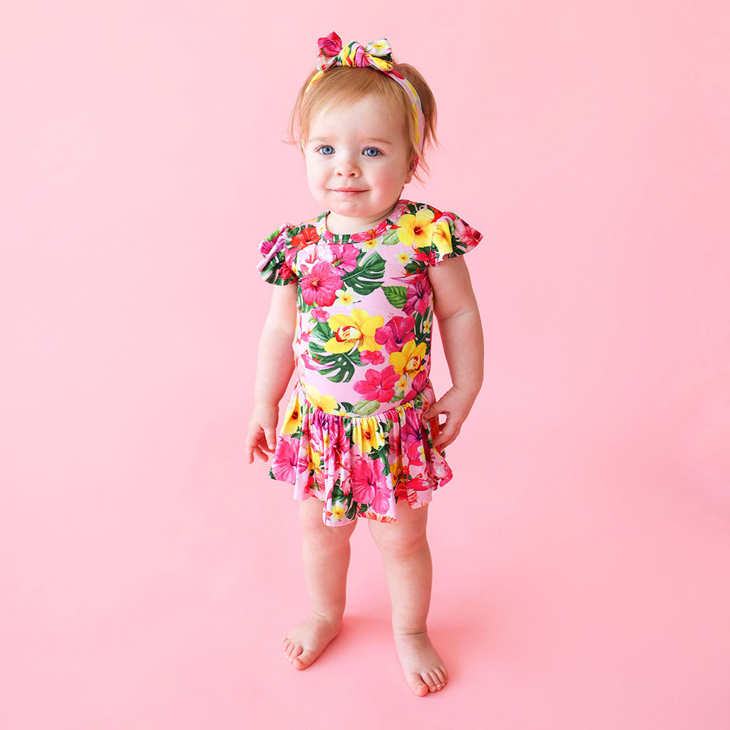 Malana Twirl Skirt Bodysuit Dress