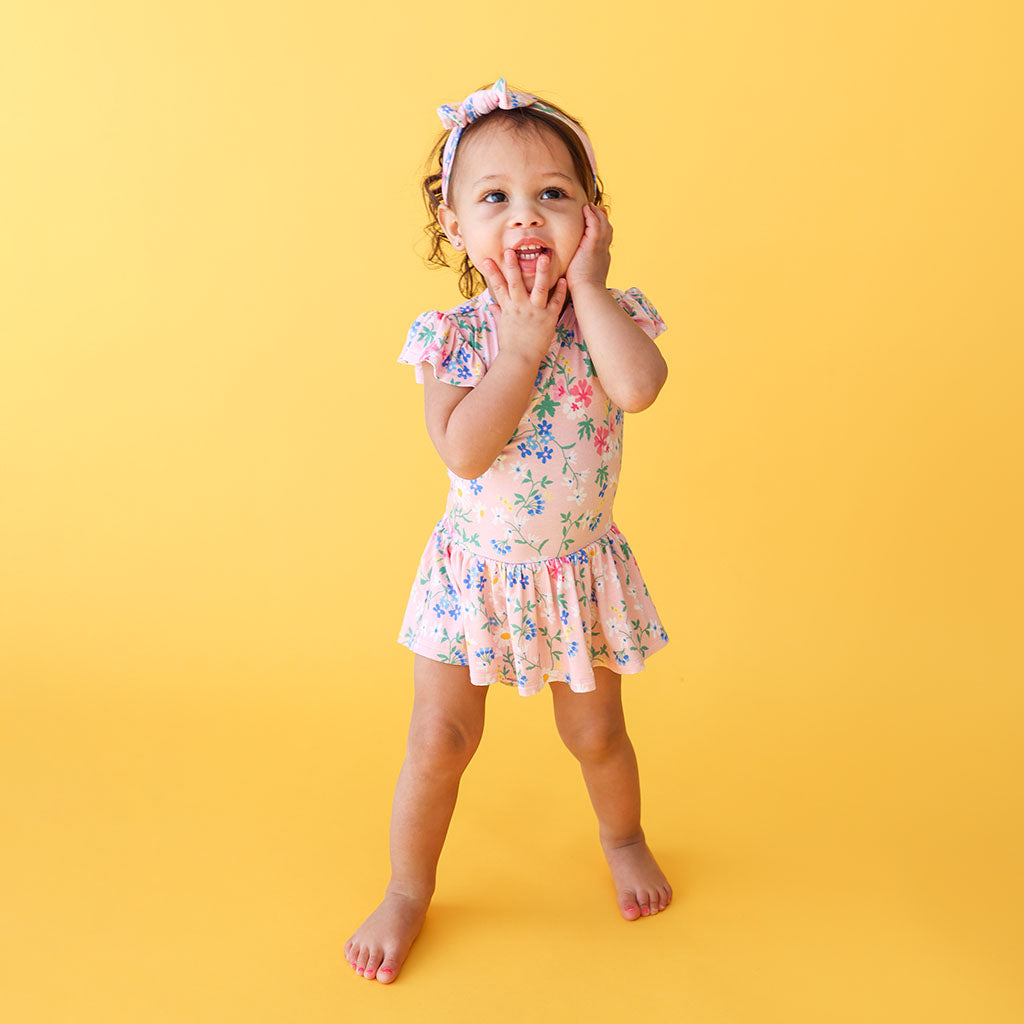 Nicole Twirl Skirt Bodysuit Dress
