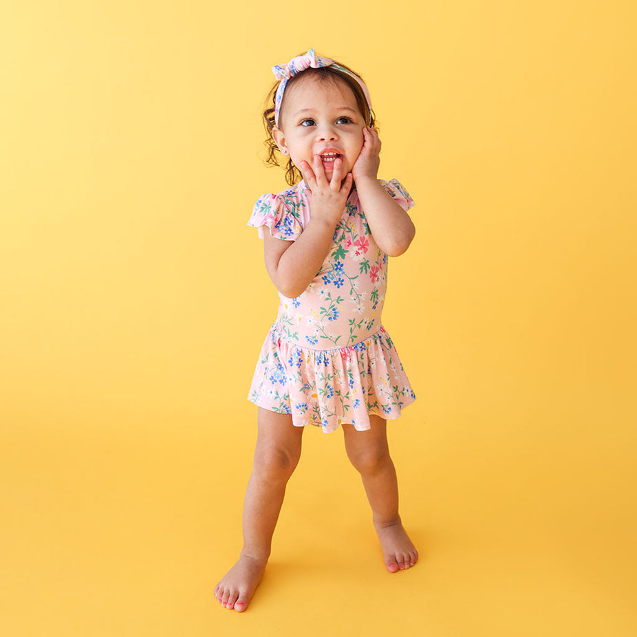 Nicole Twirl Skirt Bodysuit Dress