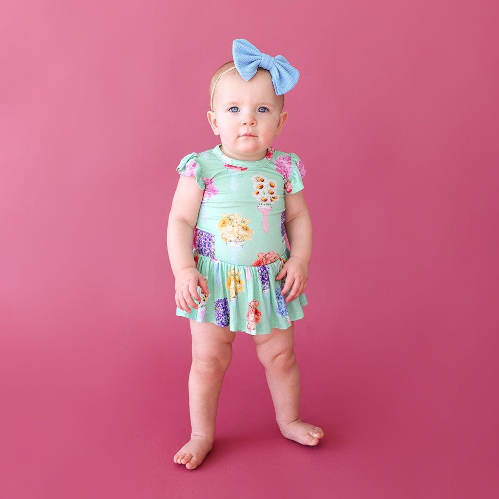 Rene Twirl Skirt Bodysuit Dress