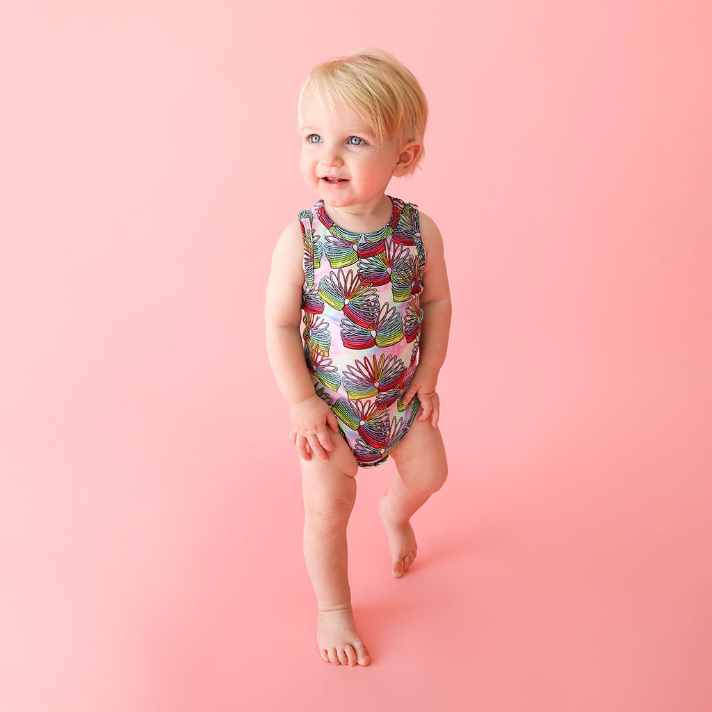 Totally Nineties Racerback Bodysuit