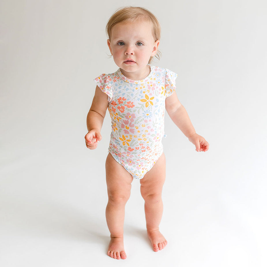 Zenni Ruffled Bodysuit