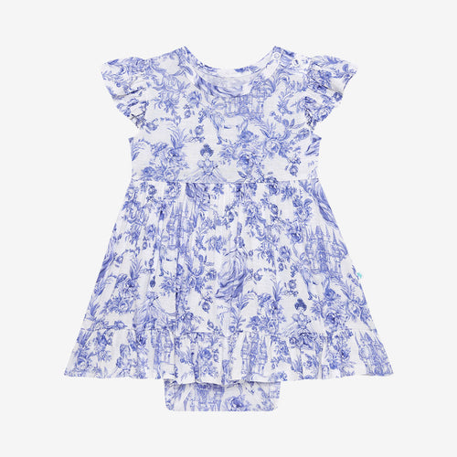 Briar Ruffled Twirl Bodysuit Dress