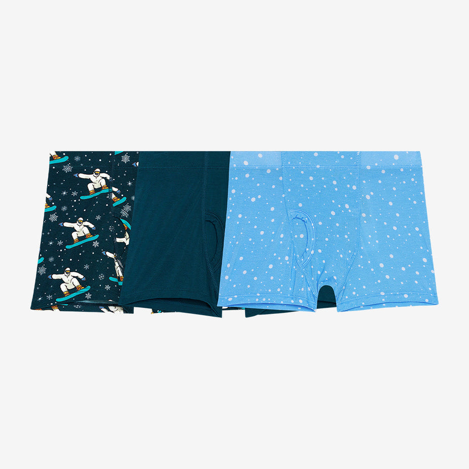 Yeti Boys' Boxer Brief Set