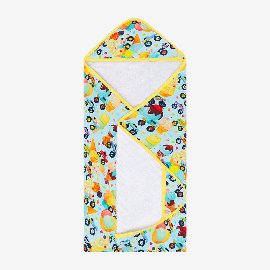 Monster Trucks Hooded Towel