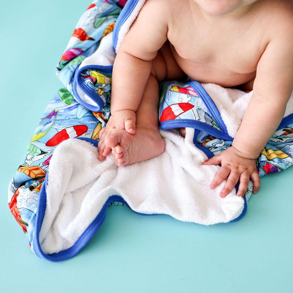 Wave Hooded Towel