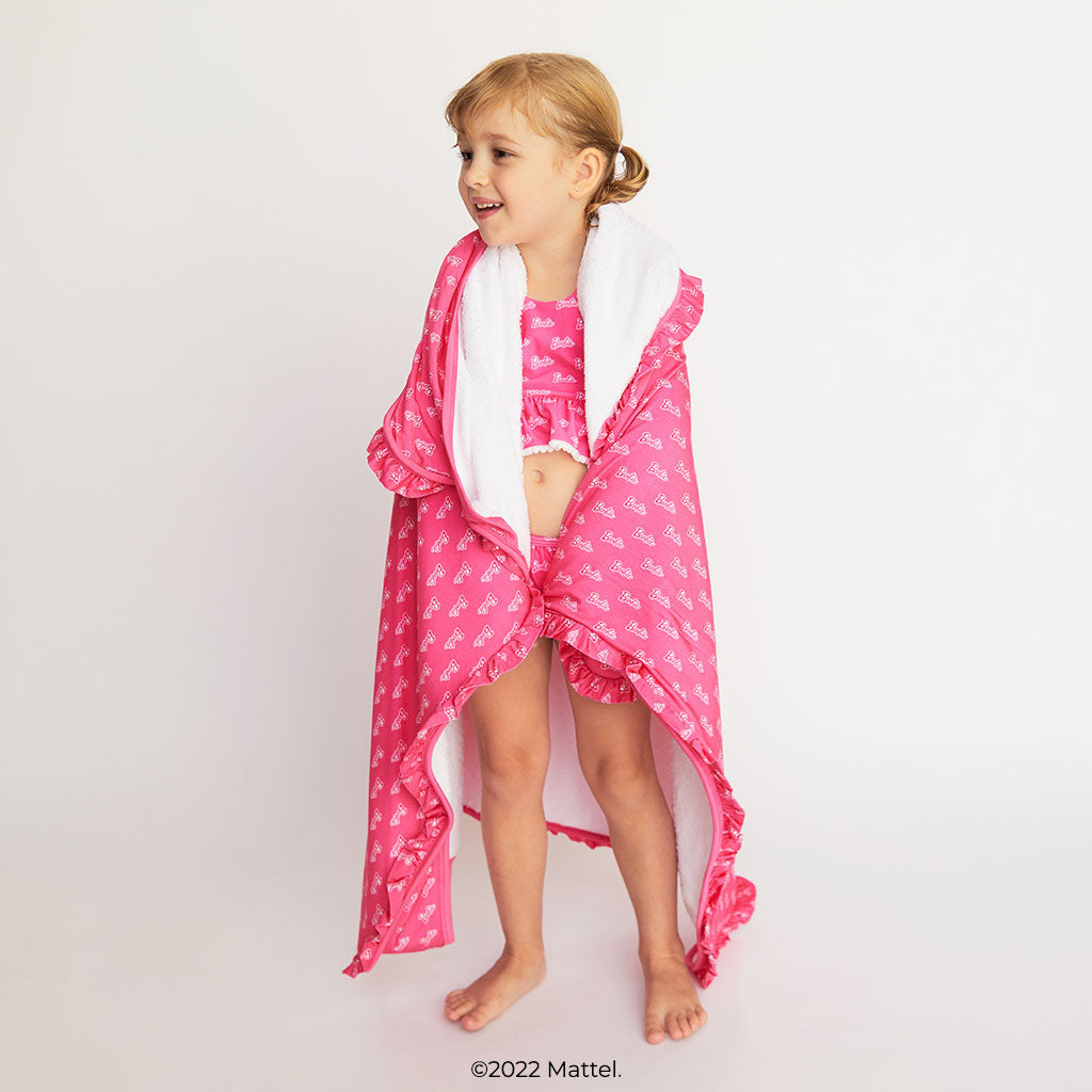 Barbie™ Ruffled Hooded Towel