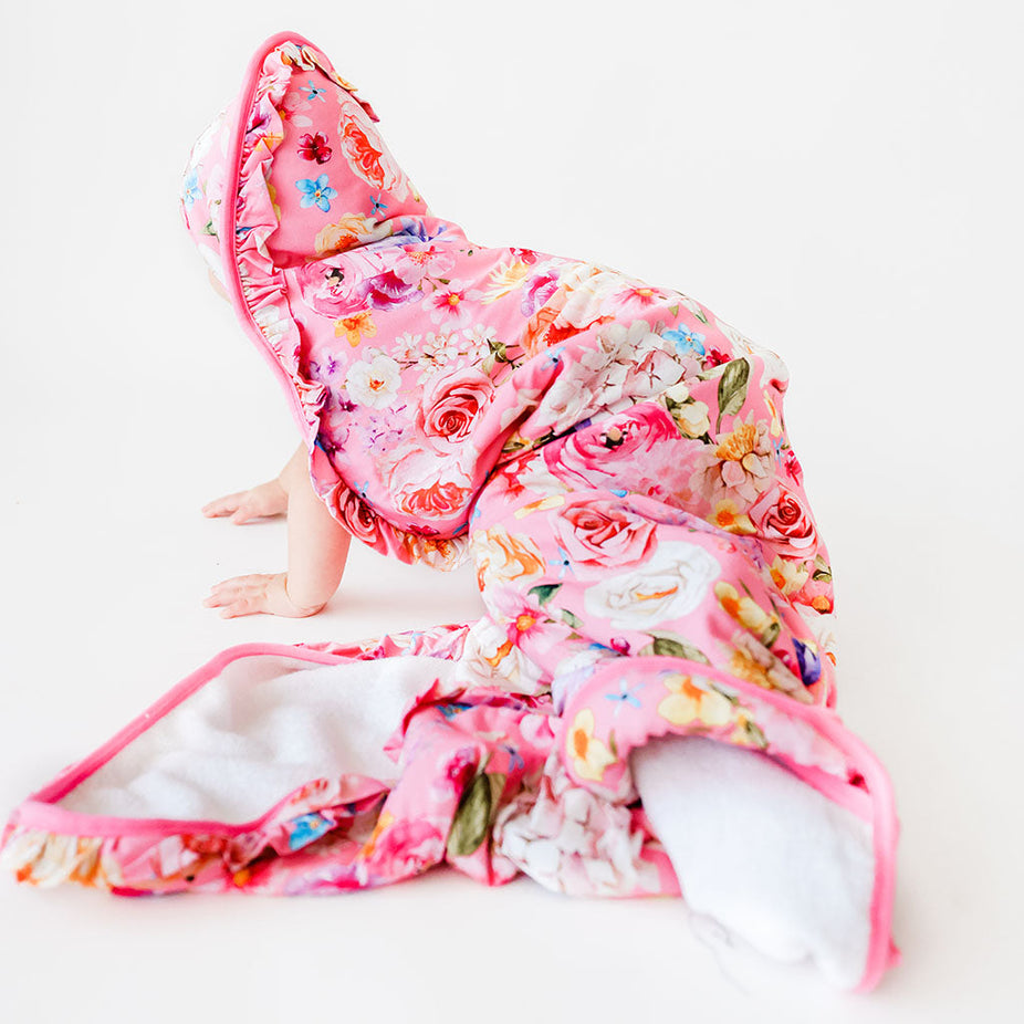 Chantria Ruffled Hooded Towel