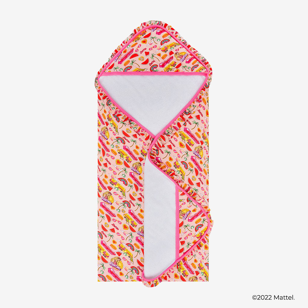 Malibu Barbie™ Ruffled Hooded Towel