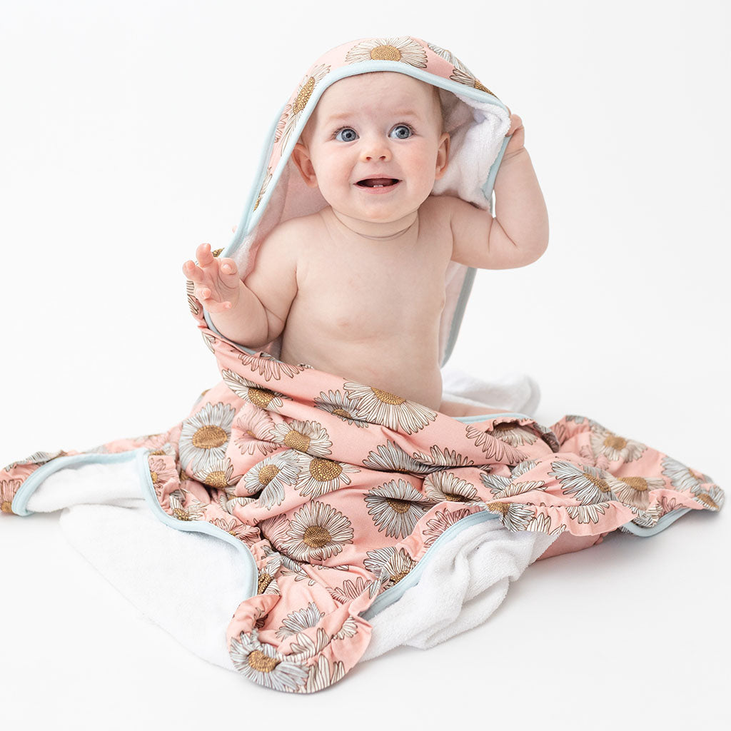 Millie Ruffled Hooded Towel