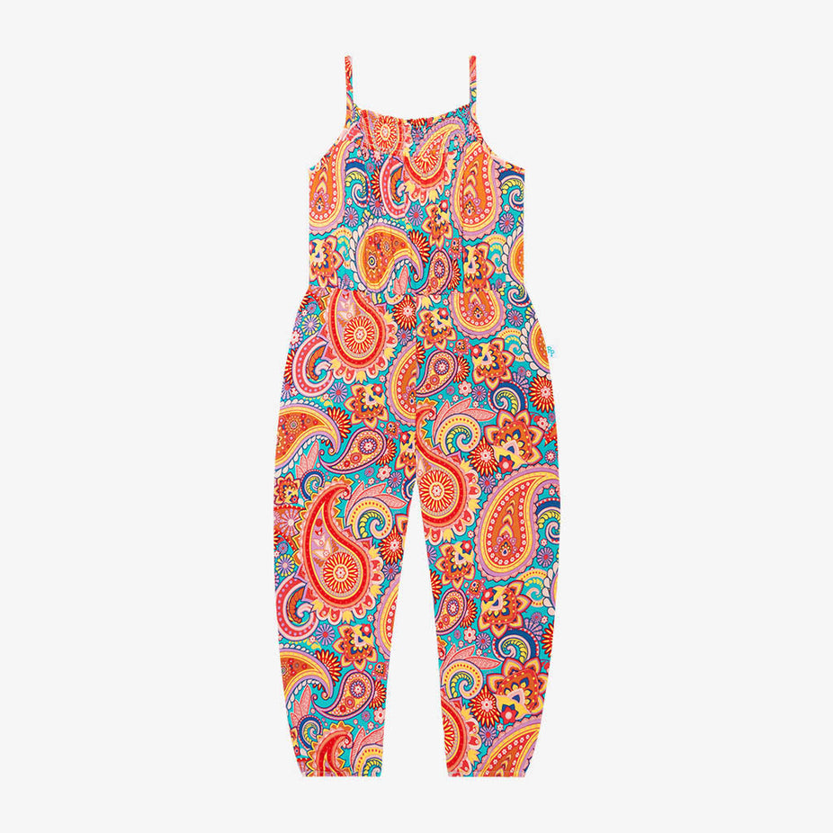 Elliana Sleeveless Smocked Jumpsuit