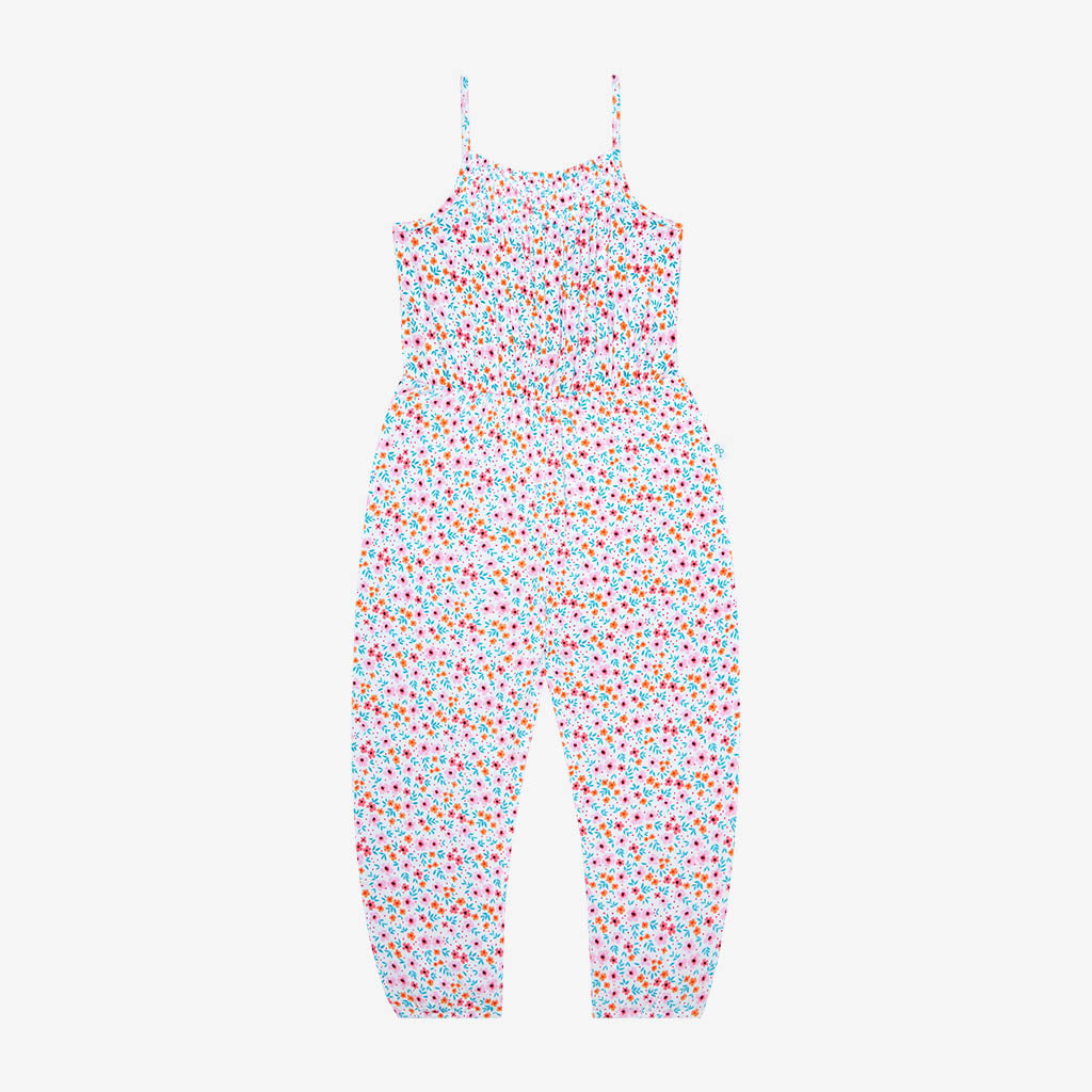 Steffi Sleeveless Smocked Jumpsuit