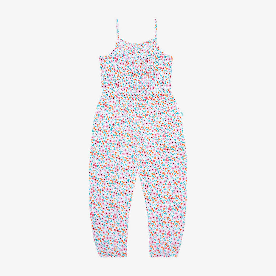 Steffi Sleeveless Smocked Jumpsuit