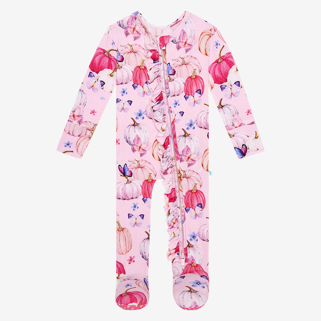 [PRE-SALE] Selene Footie Ruffled Zippered One Piece