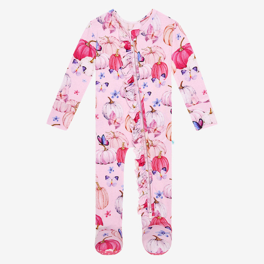 [PRE-SALE] Selene Footie Ruffled Zippered One Piece