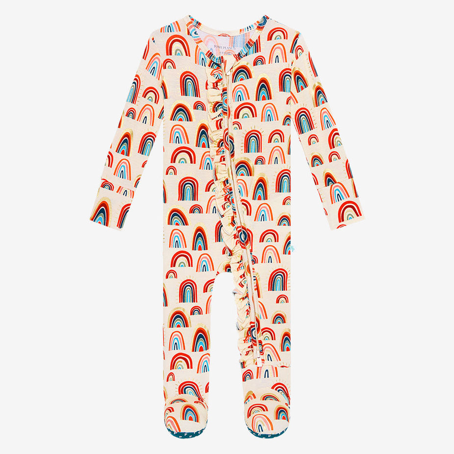 Skyla Footie Zippered One Piece