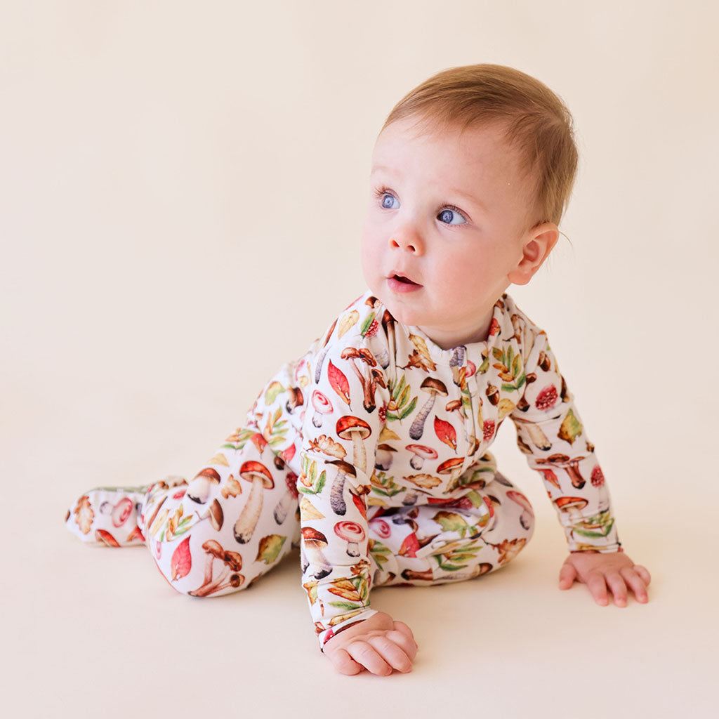 Alba Footie Zippered One Piece
