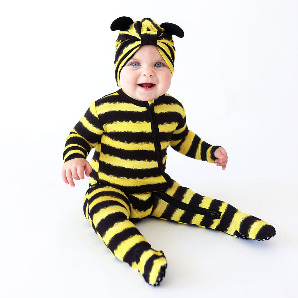 Baylor Footie Zippered One Piece