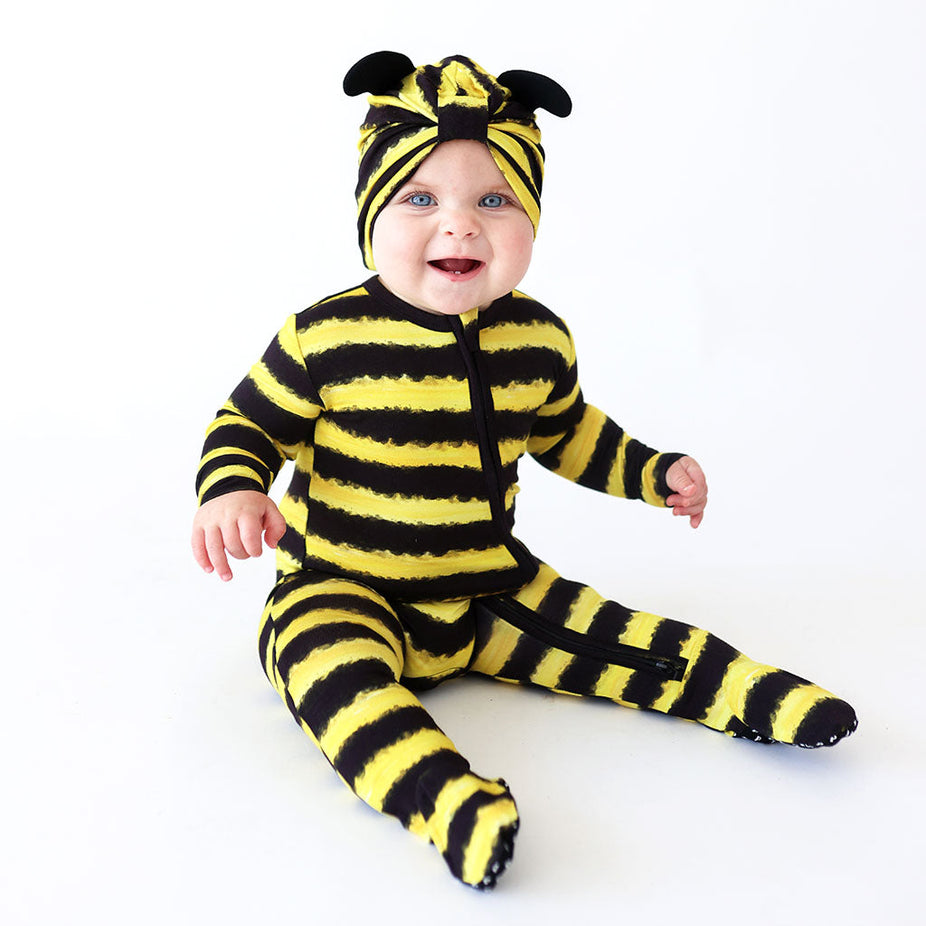 Baylor Footie Zippered One Piece