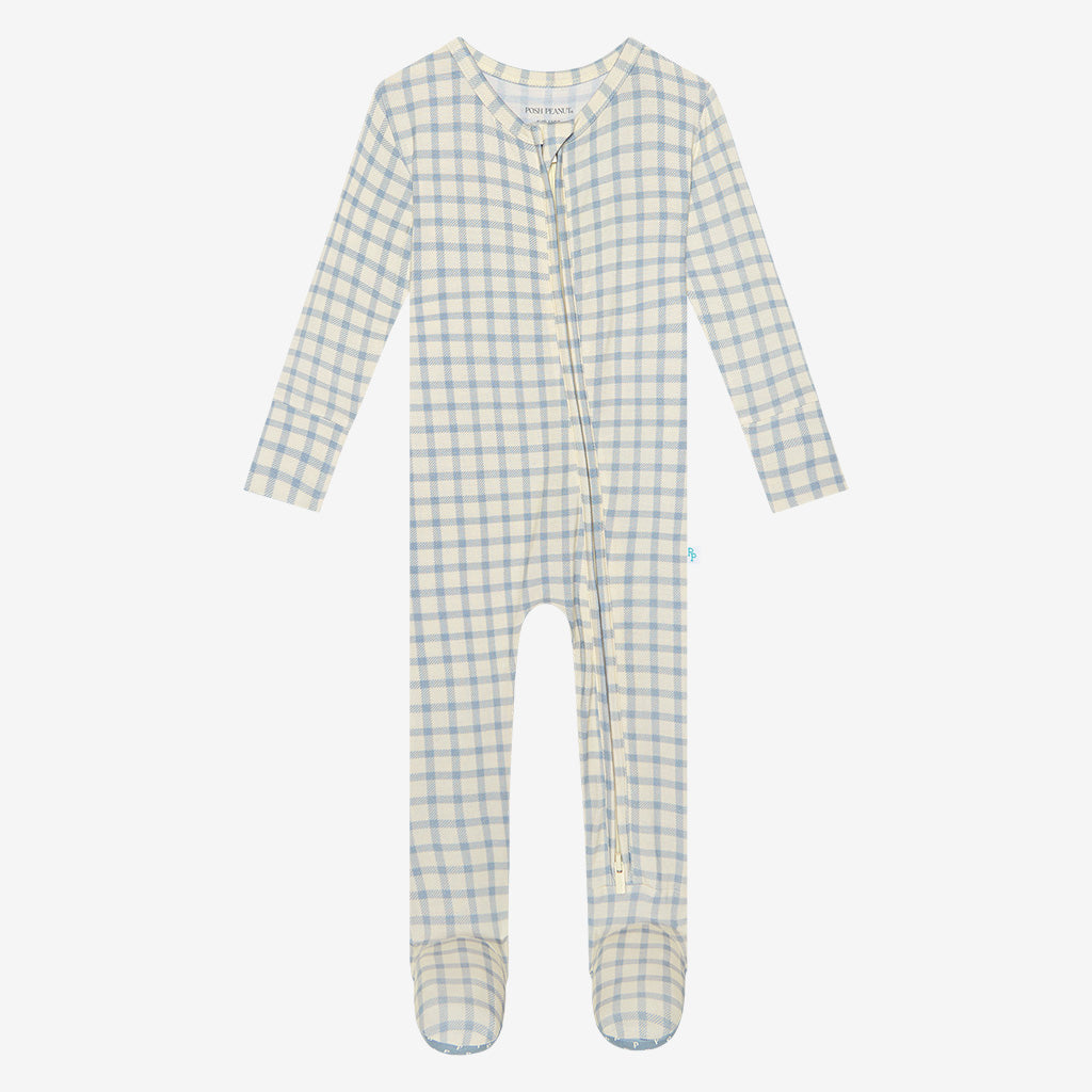 Carver Footie Zippered One Piece