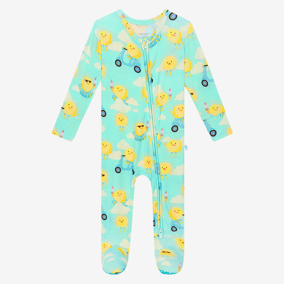 Dylan Footie Zippered One Piece
