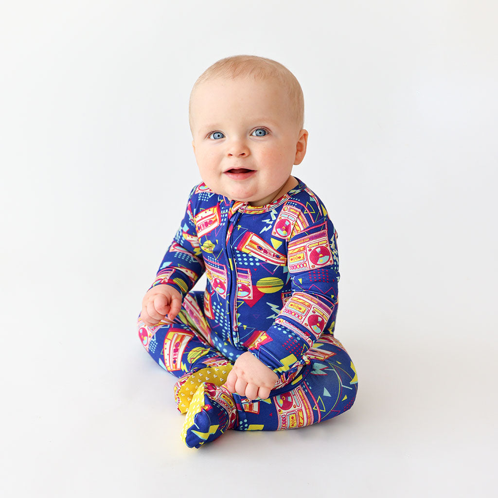 Flint Footie Zippered One Piece