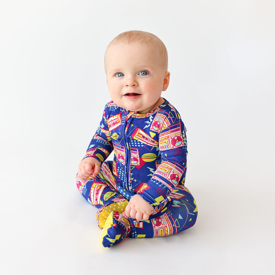 Flint Footie Zippered One Piece