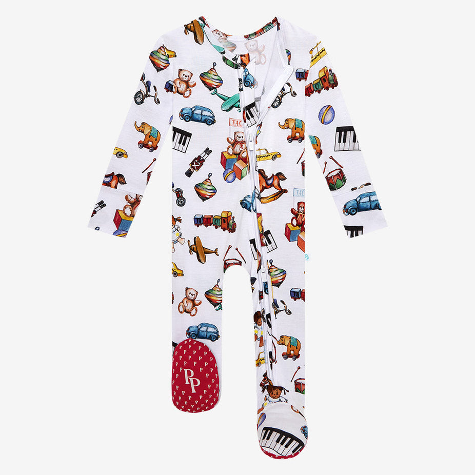 FAO Schwarz® Toys Footie Zippered One Piece