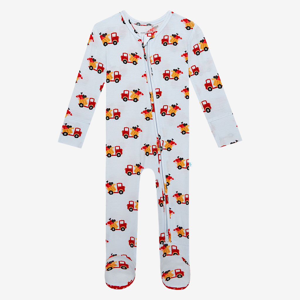 I Dig You Footie Zippered One Piece