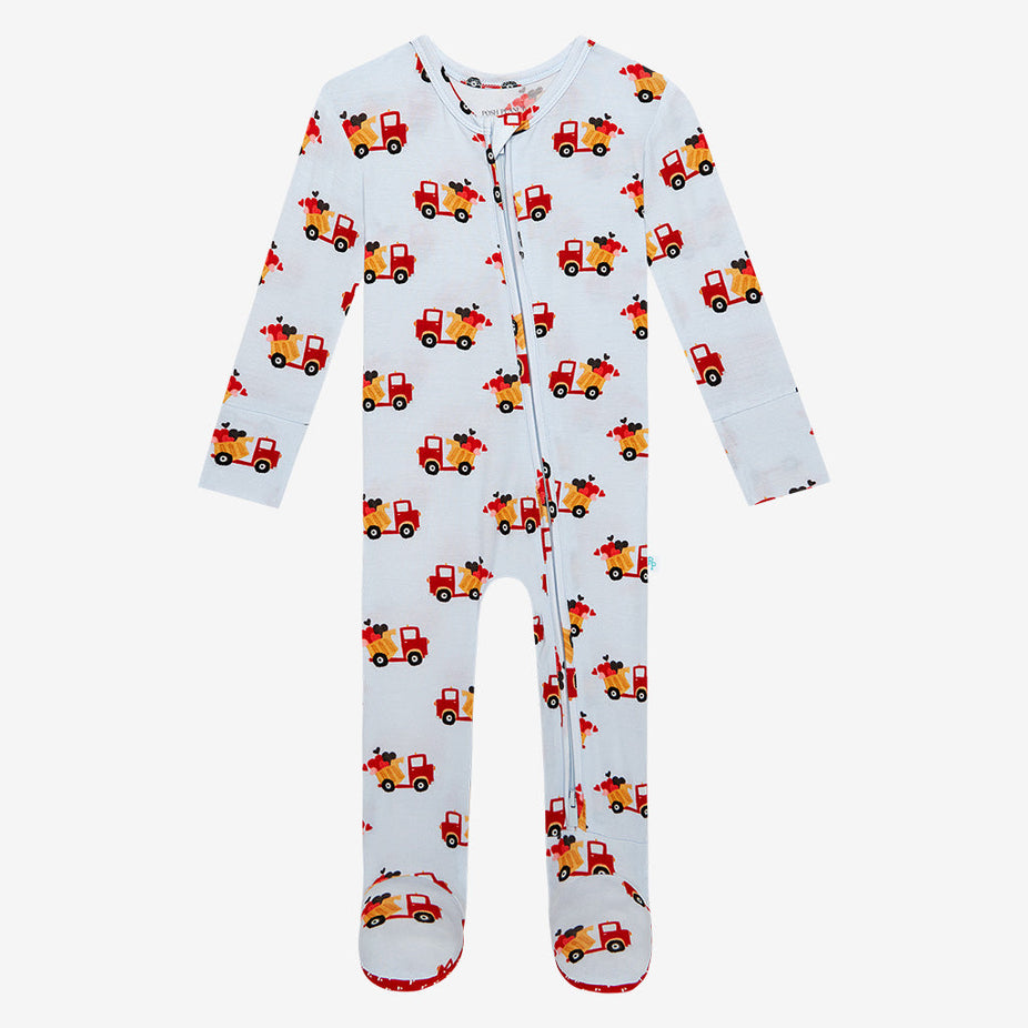 I Dig You Footie Zippered One Piece