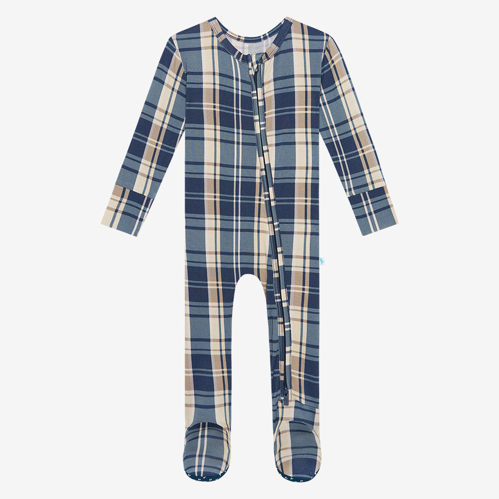 Joseph Footie Zippered One Piece