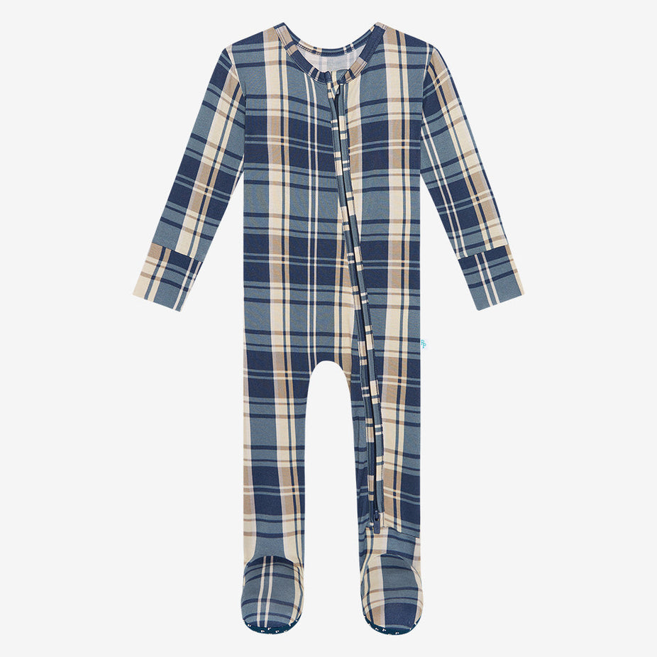 Joseph Footie Zippered One Piece