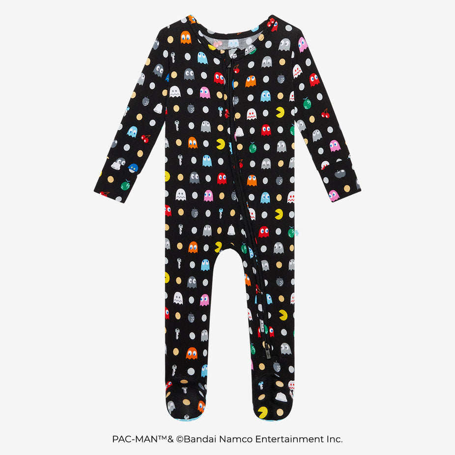 PAC-MAN™ Footie Zippered One Piece