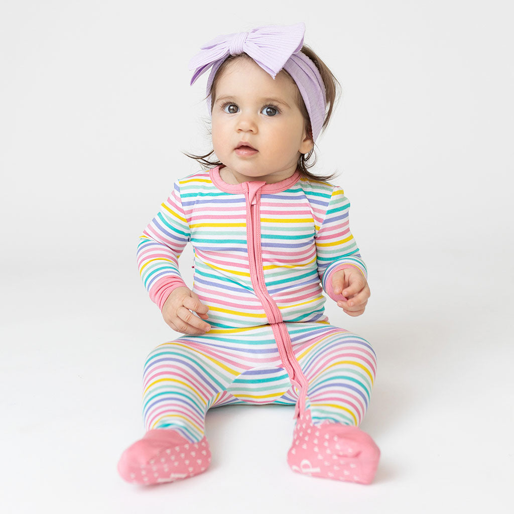 Posh Stripe Convertible One Piece