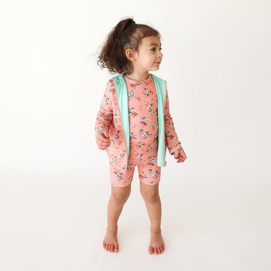 Betty & Sea Glass Reversible Long Sleeve Jacket