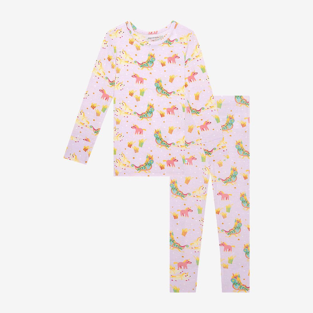 Glitterville™ Parisian Sleigh Classic Pajama Set